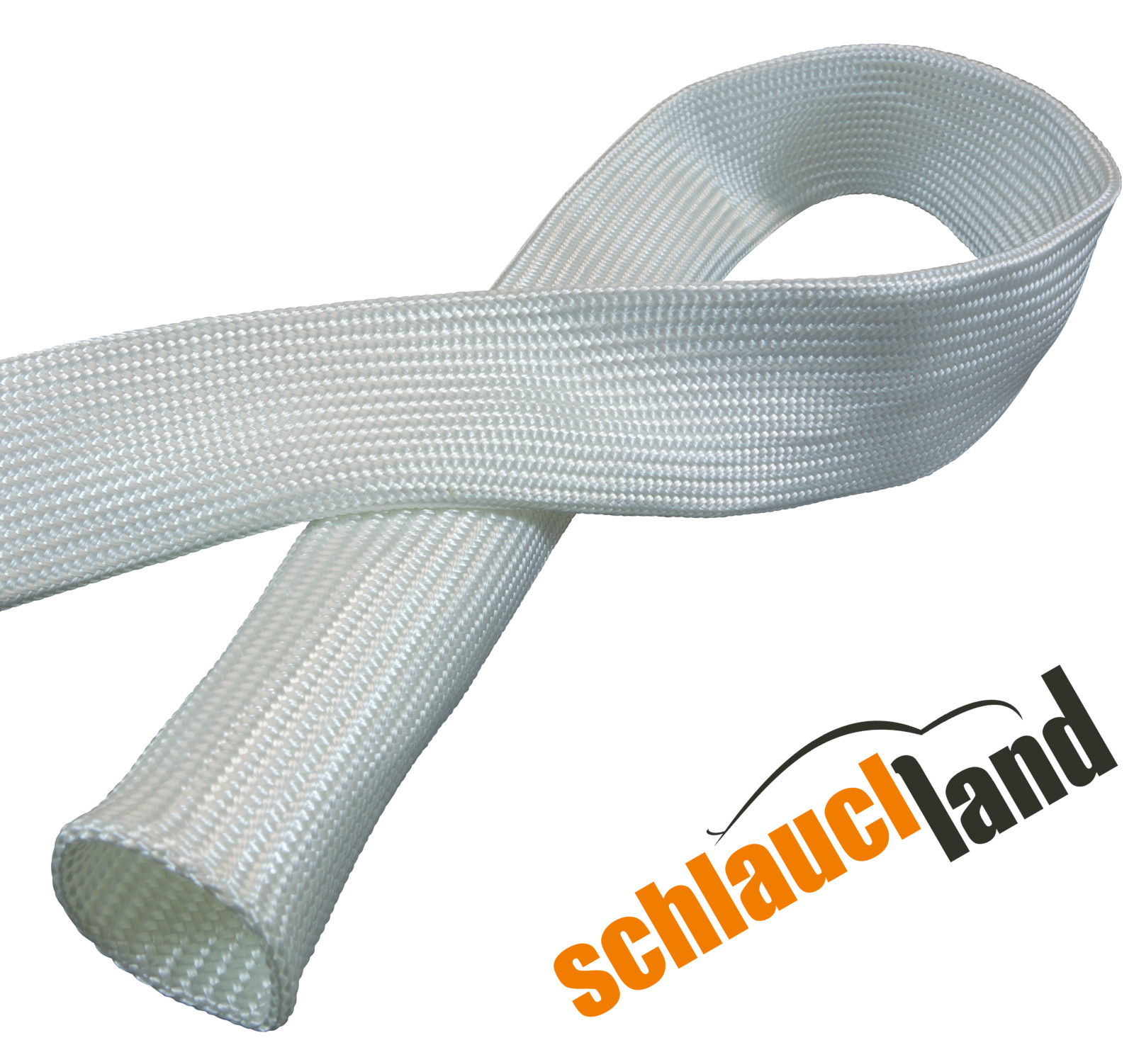 Schlauchland 20m Basalt Hitzeschutzband 50mm 1400°C + 10