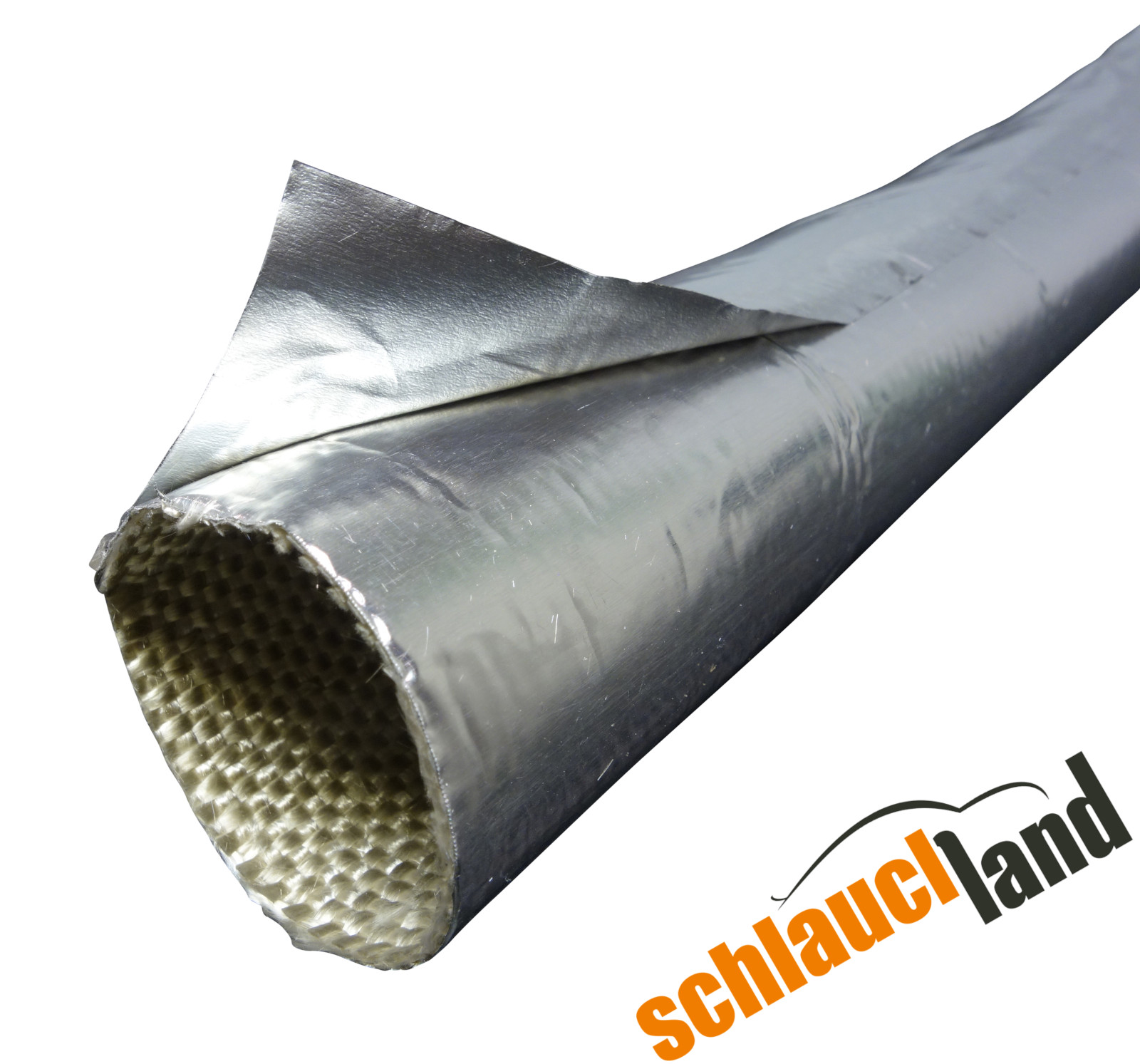 Schlauchland 20m Basalt Hitzeschutzband 50mm 1400°C + 10
